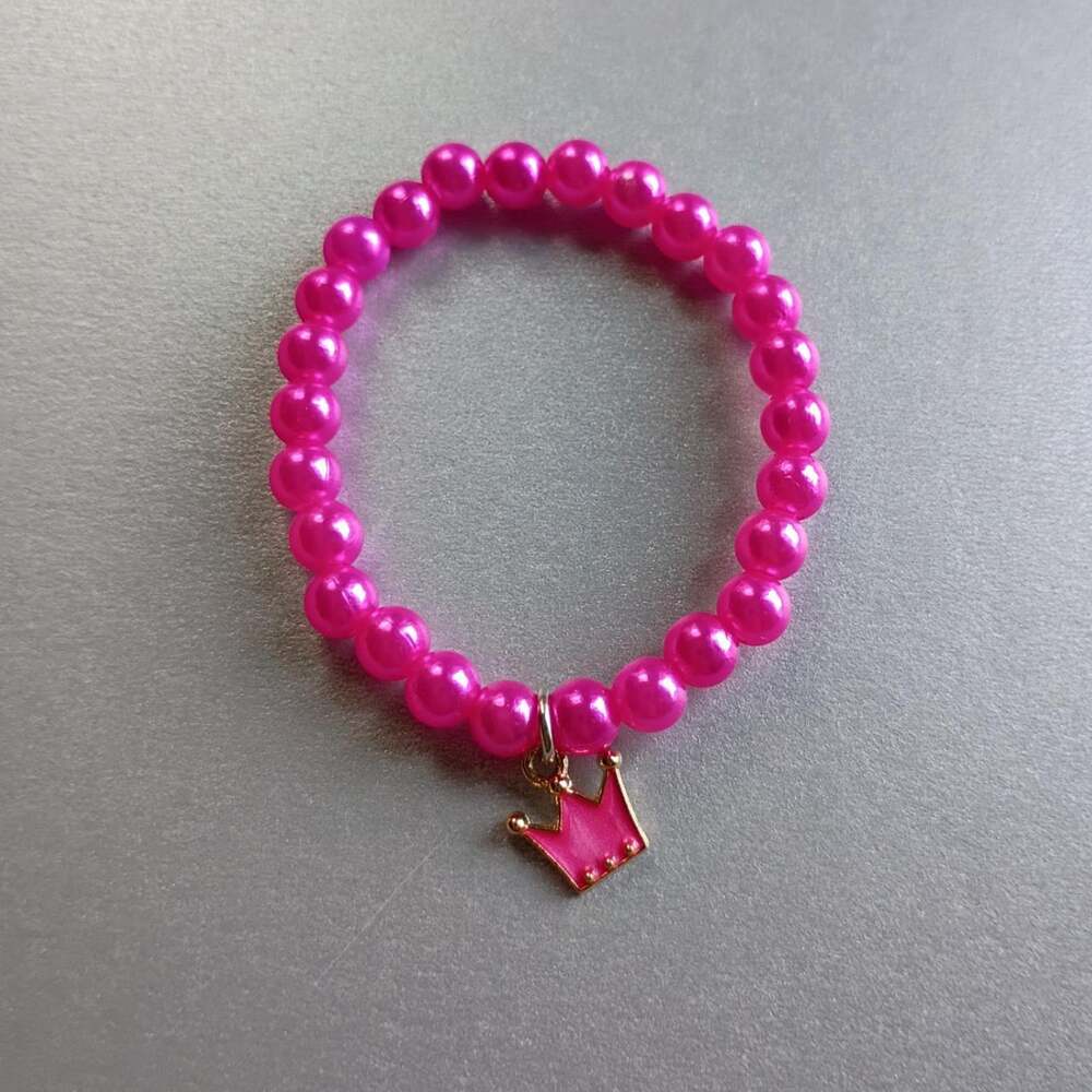 Handmade 5" kids Crown Bracelet